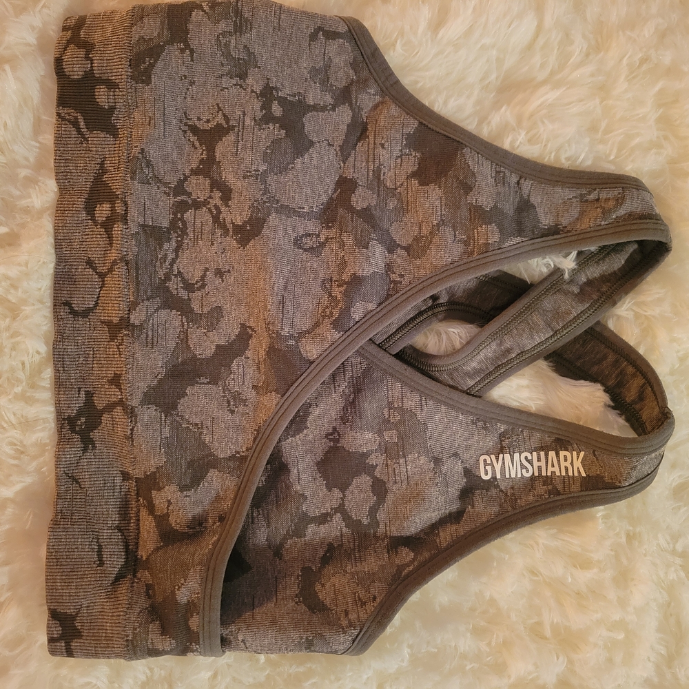 Gymshark Camouflage Sports Bra